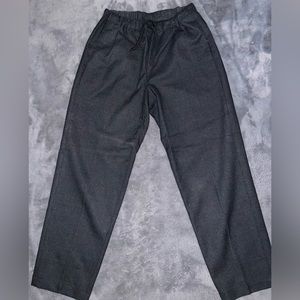 Babaton grey checkered pants